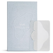Vue front packaging showing product name and count, clear benefit of gentle oil control