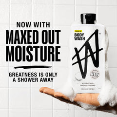 W By Jake Paul bottle label detail highlighting clean-formula ingredients benefit