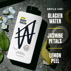 W By Jake Paul pump dispensing gel into hand showing easy application benefit