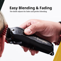 Wahl blade installed on clipper demonstrating compatibility and easy replacement