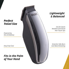 Wahl Professional trimmer with two trimming guides showing versatility benefit