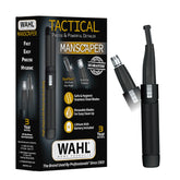Wahl Manscaper front view showing dual heads and compact benefit