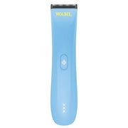 Wahl Professional Peanut Li blue front view showing compact design and portability