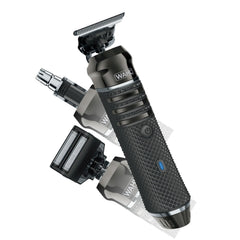 Wahl front view of trimmer showing full kit and visibility benefit