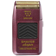 Wahl Professional shaver front view showing controls and sleek design for precise handling