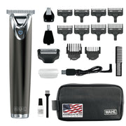 Wahl slate front view showing sleek stainless steel body and ergonomic grip benefit