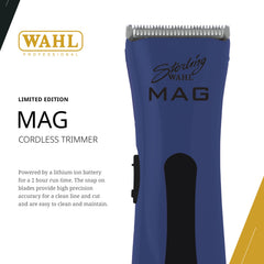 Wahl Professional Sterling Mag close-up of T-blade highlighting precise cutting edges and accuracy