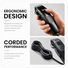 Wahl Sure Cut set of eight color-coded guide combs for easy length choices