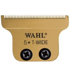 Wahl T-Wide front view showing wider cutting edge for faster trims