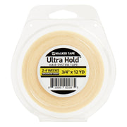 Walker Tape roll front view showing compact clear adhesive for reliable hold