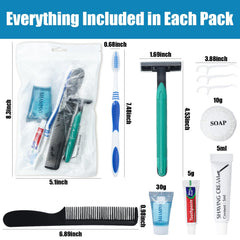 Warmify kit contents arranged to display eight items for quick readiness