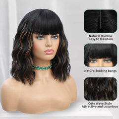 WAVE&BREEZE close-up of simulated scalp revealing realistic part and depth