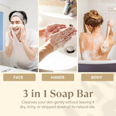 Wavertree & London soap bar on bathroom shelf demonstrating everyday luxury