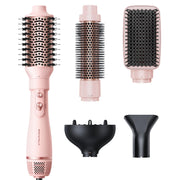 wavytalk front view packaging showing the 5-in-1 set and accessories for fast styling
