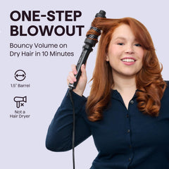 wavytalk tourmaline ceramic barrel close-up for even heat and reduced frizz