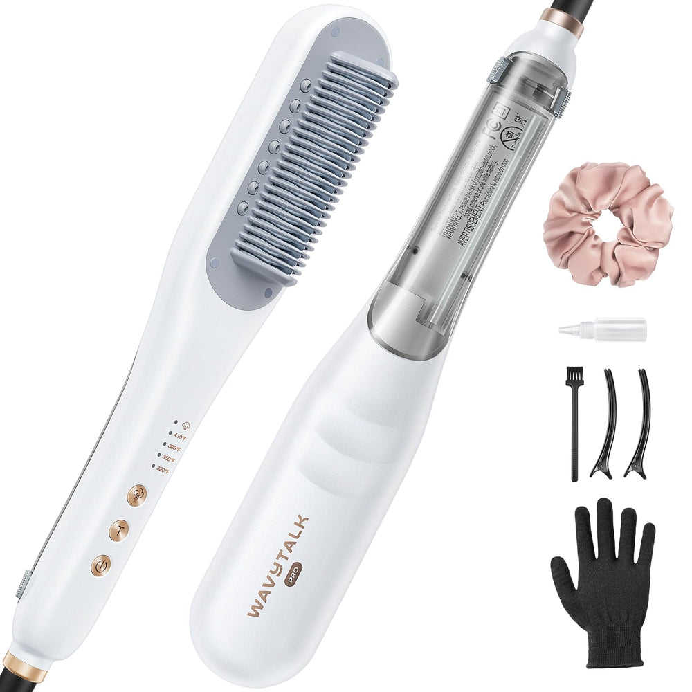 wavytalk front view with packaging showing sleek design and instant heat benefit