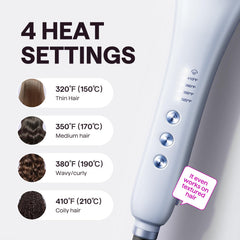 wavytalk heat glove and included accessories for safer, complete styling kit