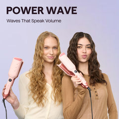 wavytalk close-up of 35mm V-shaped plates creating defined waves and lift