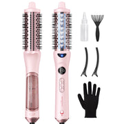 wavytalk brush front view showing sleek design and salon finish benefits