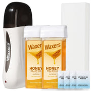 Waxers front packaging showing complete kit and benefits