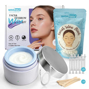waxfans mini wax pot front view showing compact design and fast heating benefit