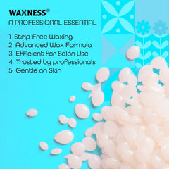 Waxness melted texture in pot showing smooth consistency for easy spreading