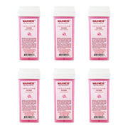 Waxness front packaging showing six rose cartridges and professional benefit