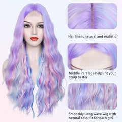 WECAN model wearing wig in outdoor lifestyle setting for bold style inspiration