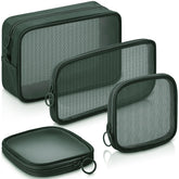 Weewooday front packshot olive green showing all four pouches and organization