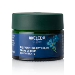 Weleda front packaging showing jar and brand for hydration benefits
