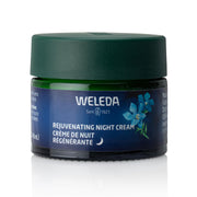 Weleda rejuvenating night cream front view showing packaging and natural look