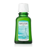 Weleda rosemary conditioning hair oil front packaging showing bottle and label for clear product identification