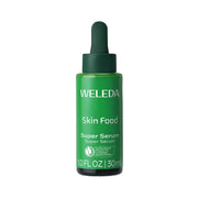 weleda bottle front view showing label and quick-absorbing hydration benefit