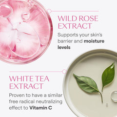 Weleda smoothing day cream applied on hand demonstrating easy absorption