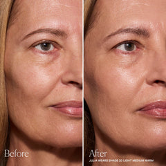 Well People stick being applied to cheek for spot coverage and even skin tone