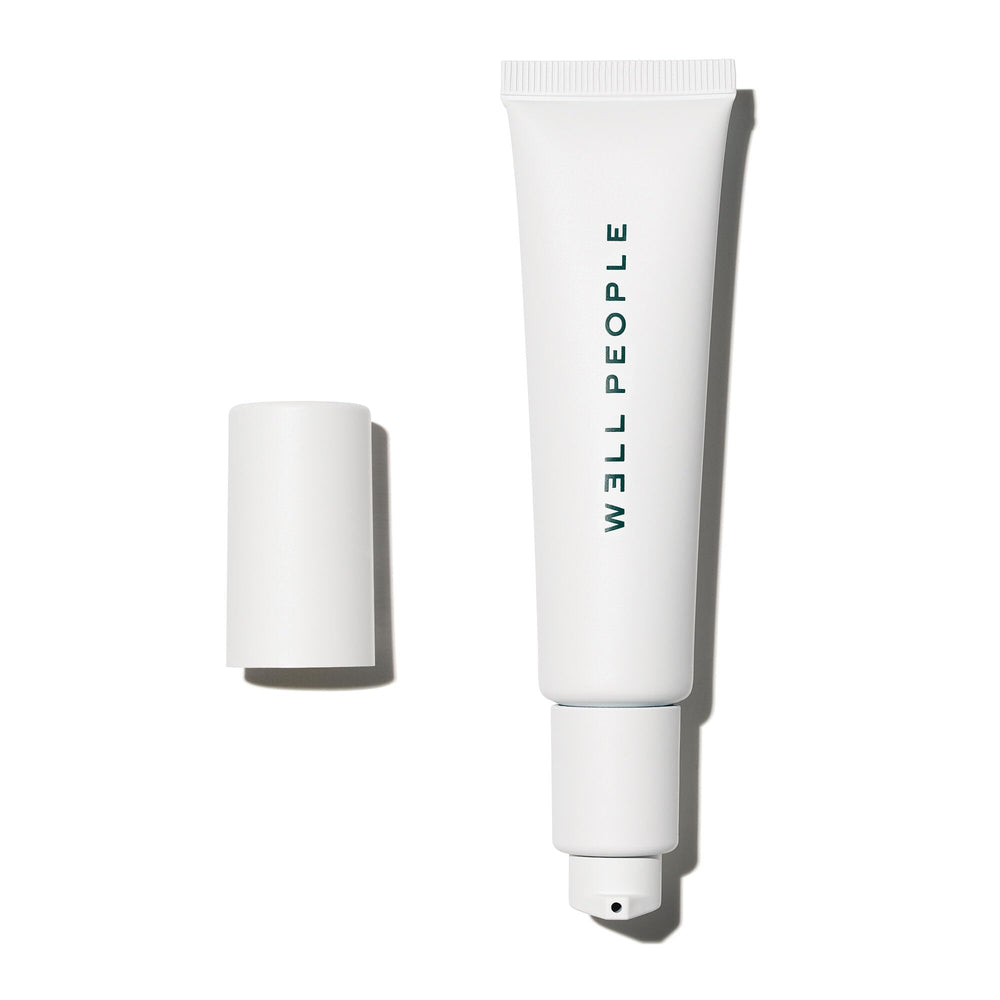 Well People front packaging showing tube and cap with clear branding and quick use benefit