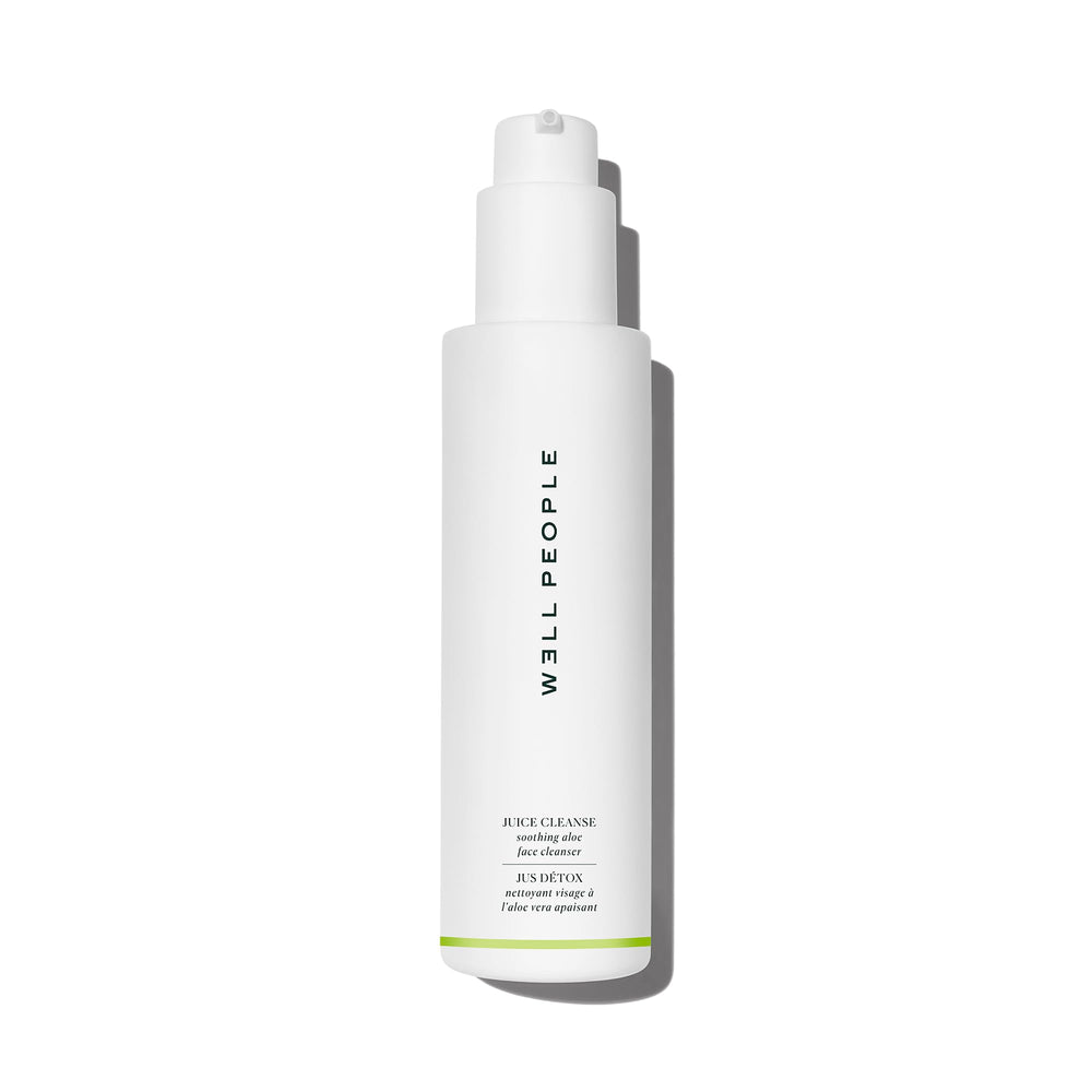 Well People front bottle showing label and calming benefit