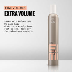 Wella Professionals mousse texture close-up demonstrating airy foam and easy spread