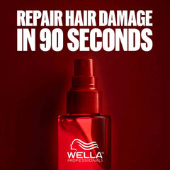 Wella Professionals texture drops on palm showing lightweight formula and detangling benefit