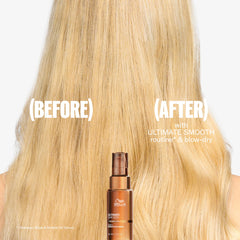 Wella Professionals dispensing conditioner from pump for easy application