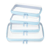 WELPIRT front view of hard shell zipper case showing organized storage benefit