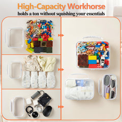 WELPIRT reinforced handle close-up for easy grab-and-go portability