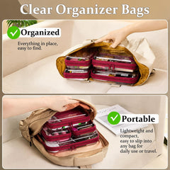 WELPIRT small pouch organizing cables and chargers for tidy tech benefit