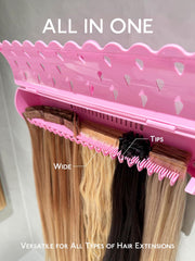 WENNALIFE close-up of tip grips protecting wefts from slipping