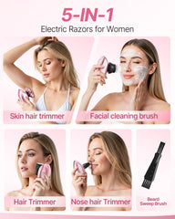 WEQOEE close-up of 5D floating head demonstrating gentle contouring