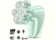 WEQOEE front view of grooming kit showing compact design and attachments for versatile use