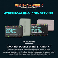 Western Republic close-up texture of lather demonstrating rich cleansing
