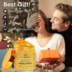 White Naturals woman applying mask demonstrating easy at-home spa benefit
