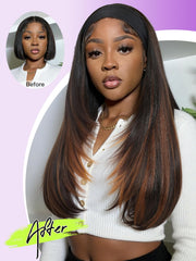 WIGNEE yaki texture close-up, soft tangle-free benefit