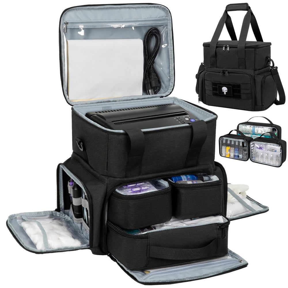 Wigojoy front view showing full case and organized storage benefit